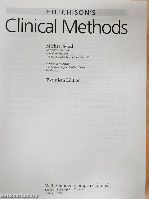 Hutchison's Clinical Methods
