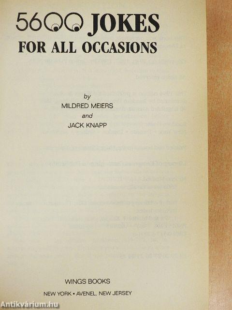 5600 Jokes for All Occasions