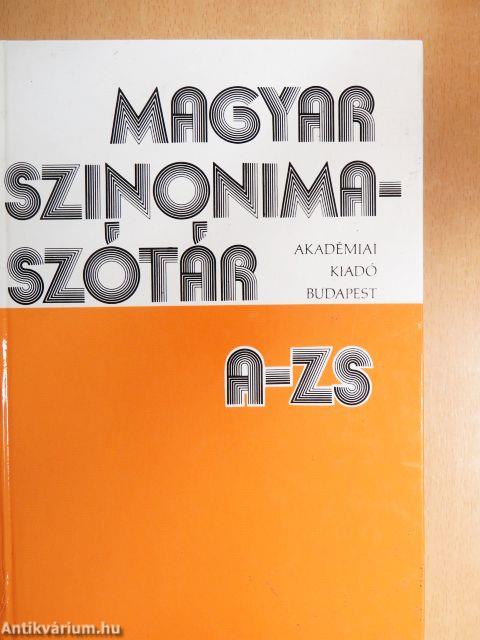 Magyar szinonimaszótár