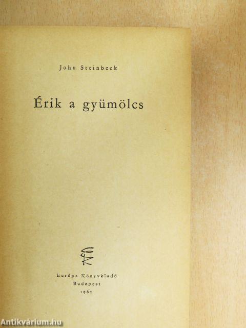 Érik a gyümölcs