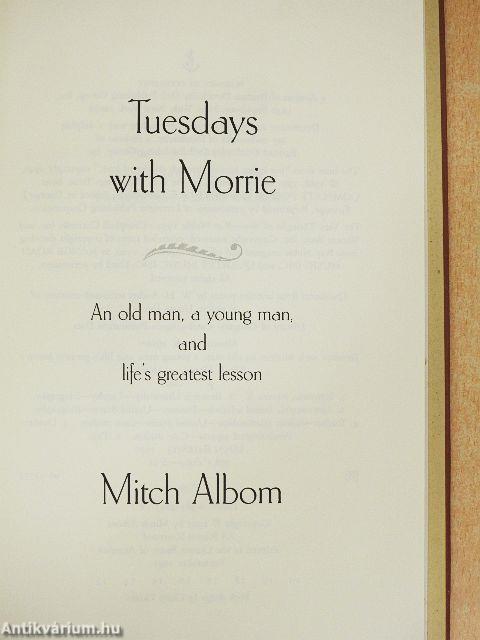 Tuesdays with Morrie