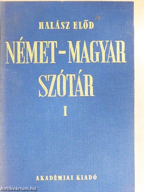 Német-magyar szótár I-II.