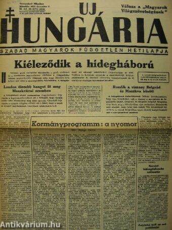 Uj Hungária 1955. december 2.