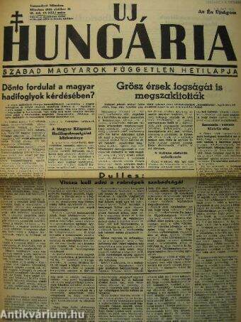 Uj Hungária 1955. október 21.
