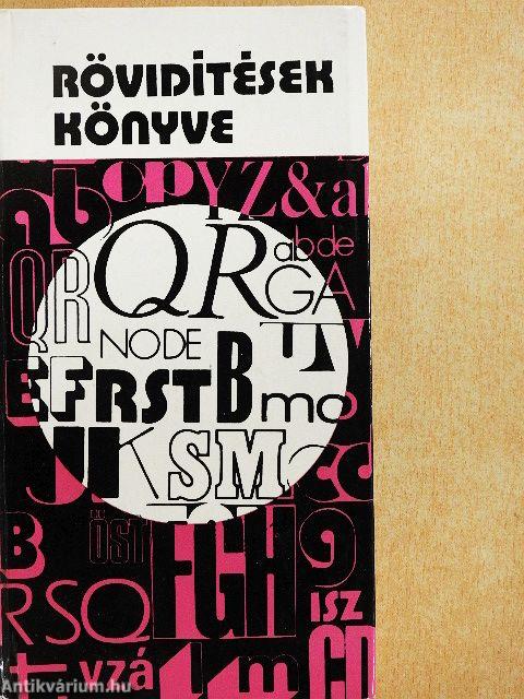 Rövidítések könyve