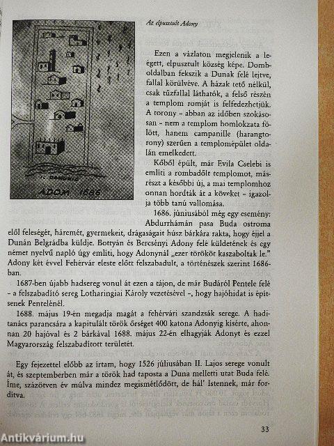 Adony, a történelemben