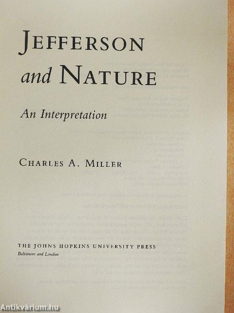 Jefferson and Nature