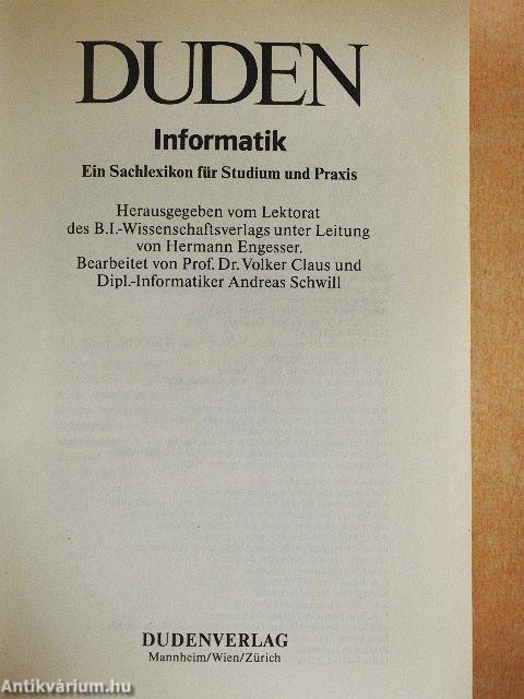 Duden - Informatik
