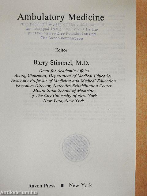 Ambulatory Medicine