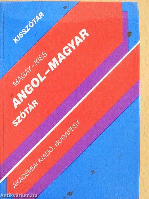 Angol-magyar szótár 