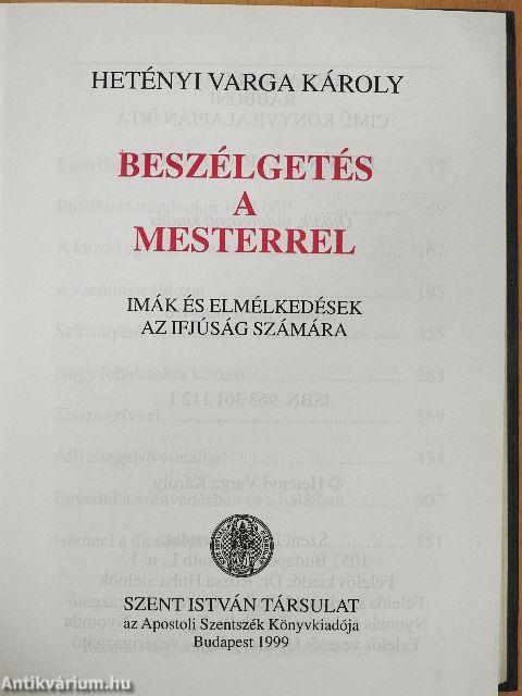 Beszélgetés a Mesterrel