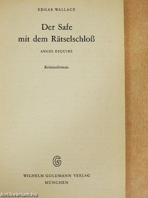 Der Safe mit dem Rätselschloß