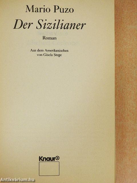 Der Sizilianer