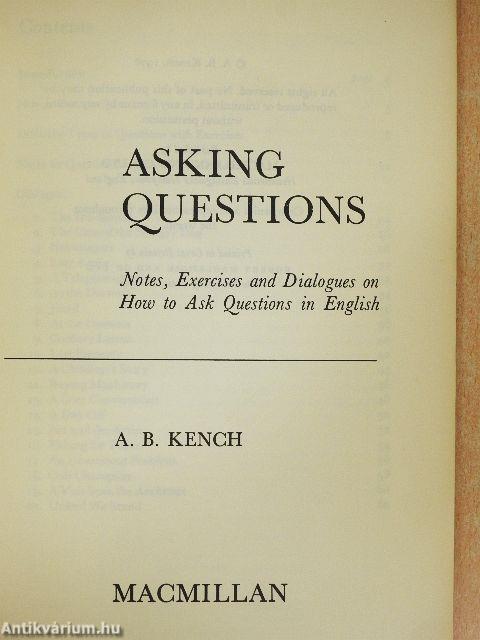 Asking Questions