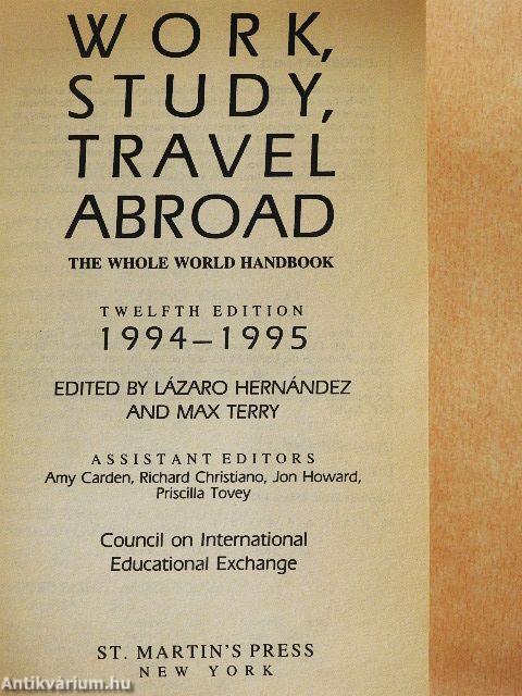 Work, Study, Travel abroad