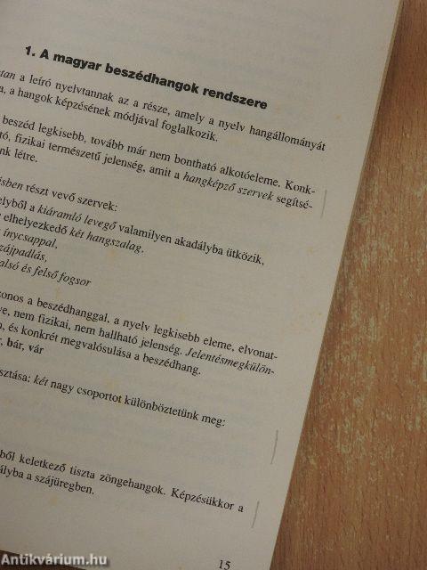 Érettségi nyelvtan