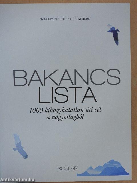 Bakancslista