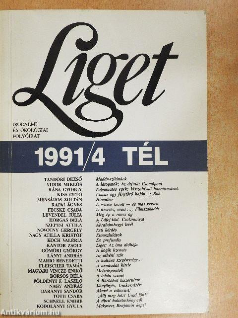 Liget 1991. Tél