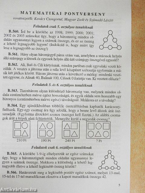 Abacus 2003. november