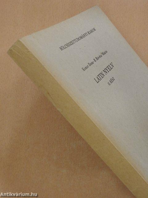 Latin nyelv II.