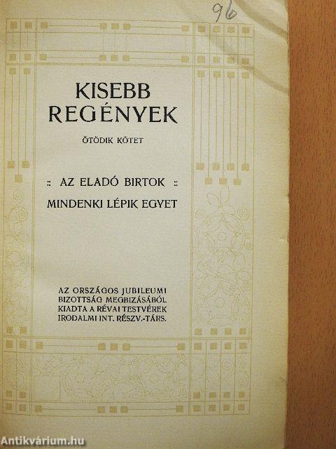 Kisebb regények V-VI.