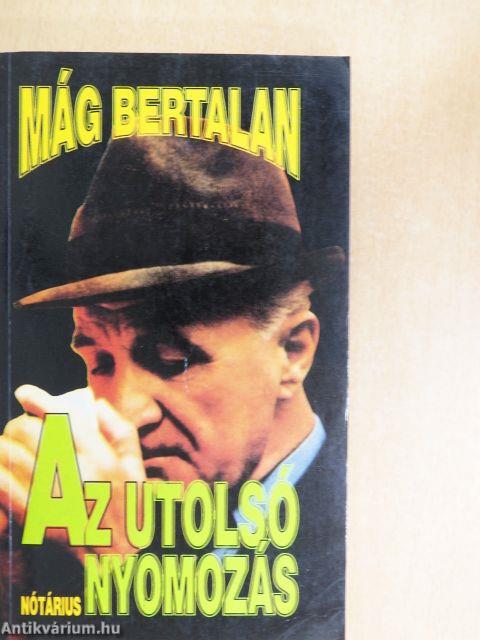 Az utolsó nyomozás