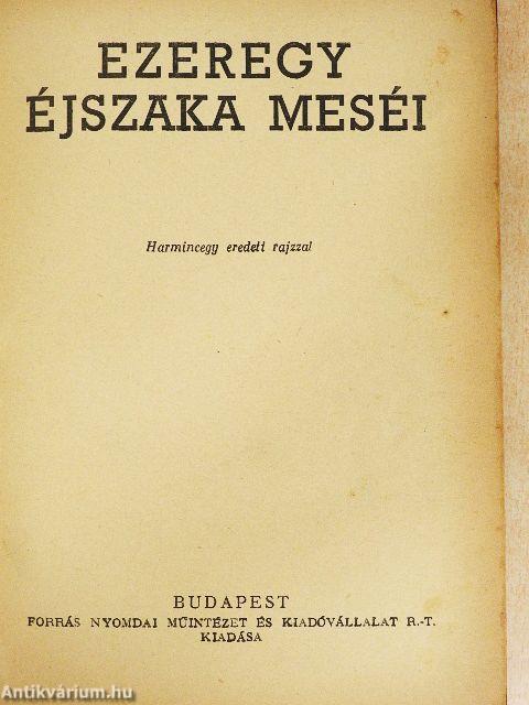 Ezeregy éjszaka meséi
