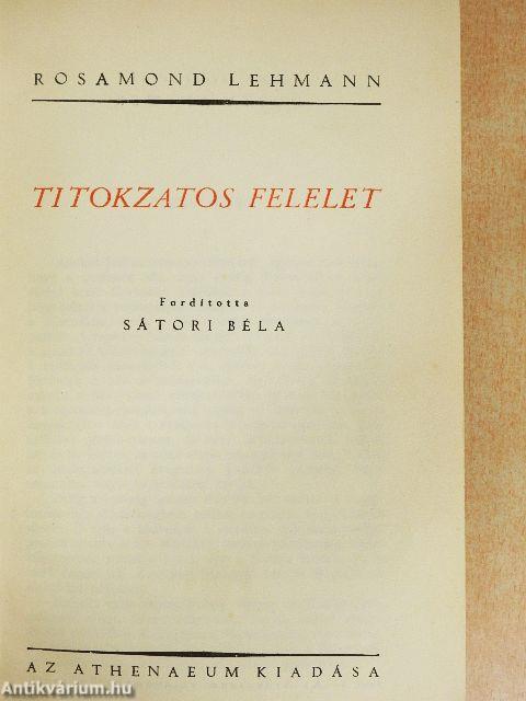 Titokzatos felelet