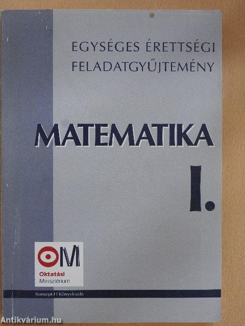Matematika I.