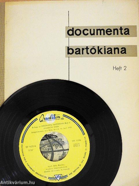 Documenta Bartókiana 2. - Lemezzel