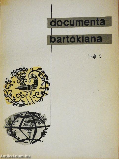 Documenta Bartókiana 5.