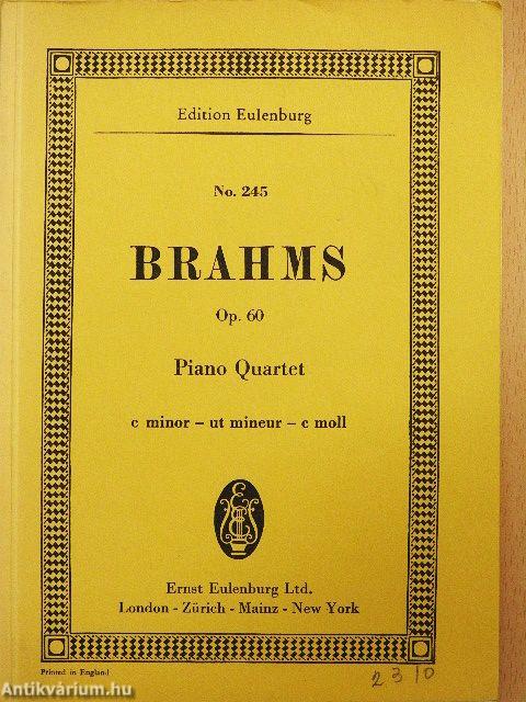 Piano Quartet C minor