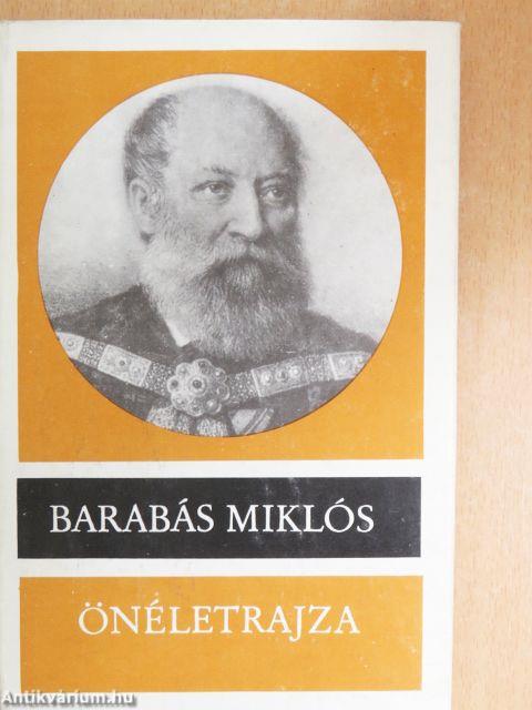 Barabás Miklós önéletrajza