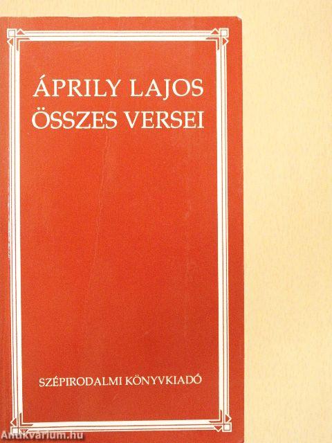 Áprily Lajos összes versei