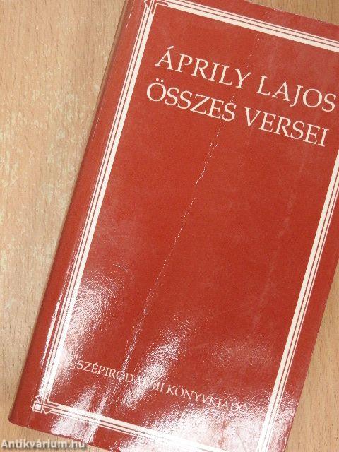 Áprily Lajos összes versei