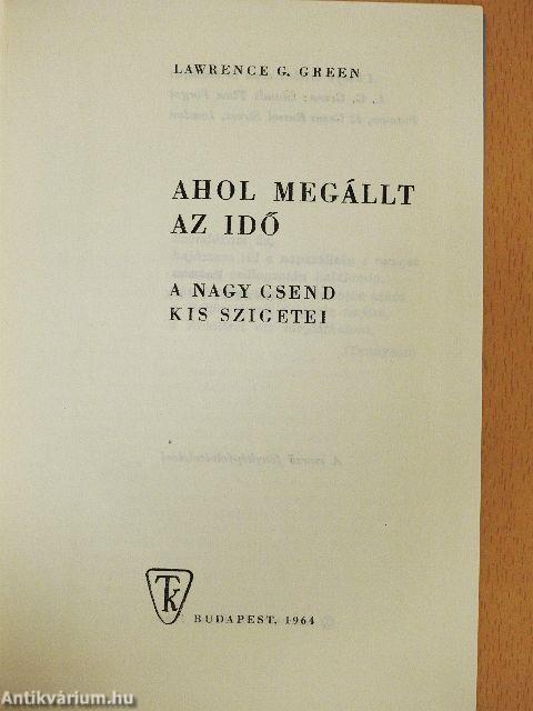 Ahol megállt az idő