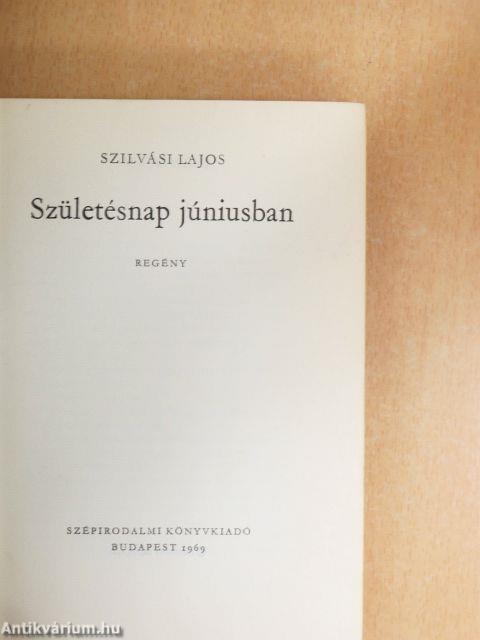 Születésnap júniusban