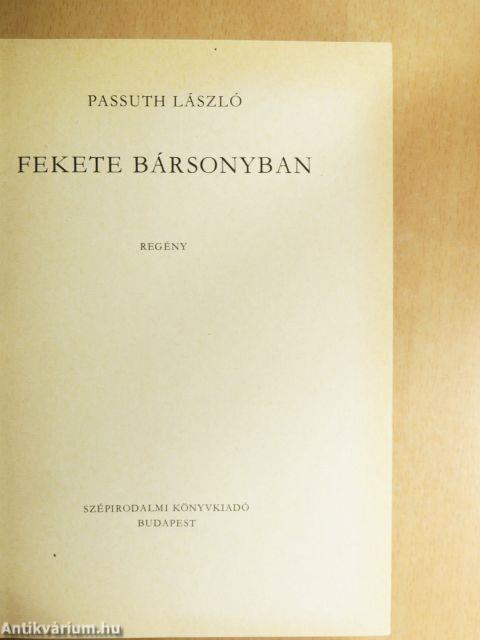 Fekete bársonyban