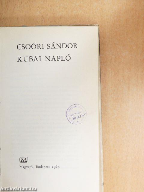Kubai napló