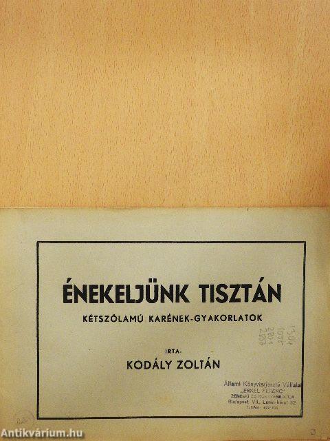 Énekeljünk tisztán
