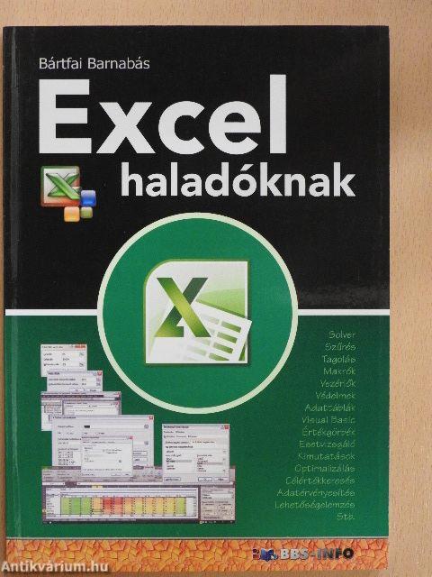 Excel haladóknak