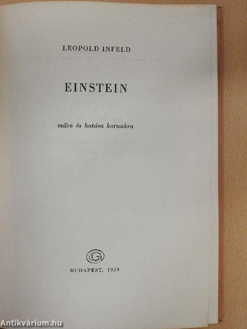Einstein műve és hatása korunkra
