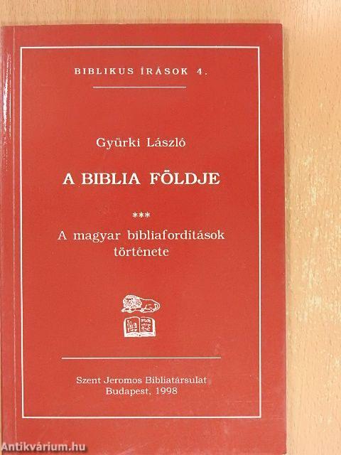 A Biblia földje