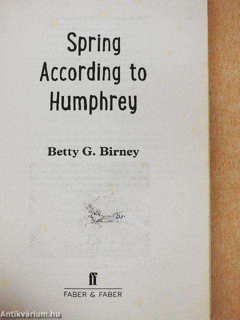 Spring According to Humphrey