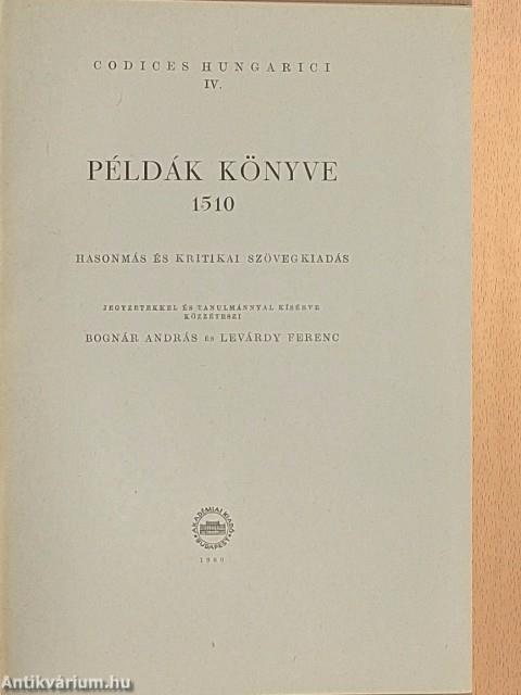 Példák könyve 1510