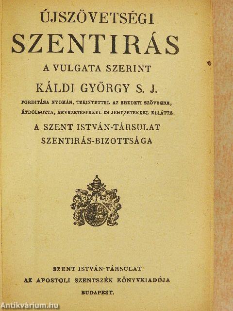 Újszövetségi Szentirás