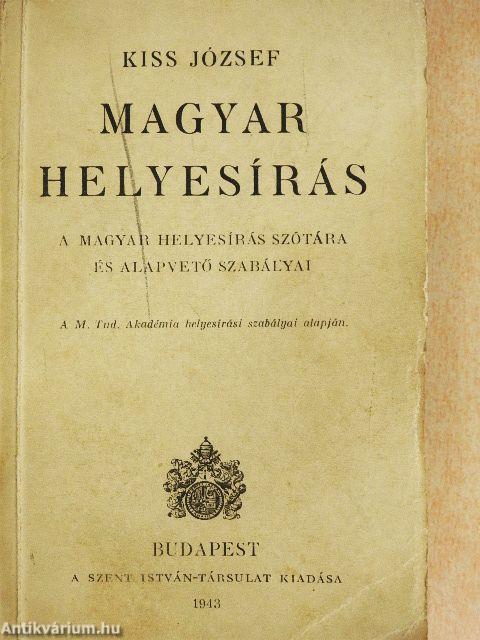Magyar helyesírás