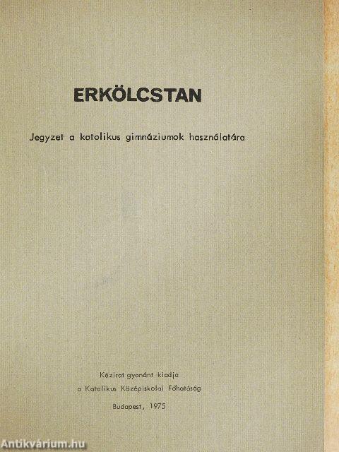 Erkölcstan
