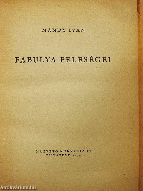 Fabulya feleségei