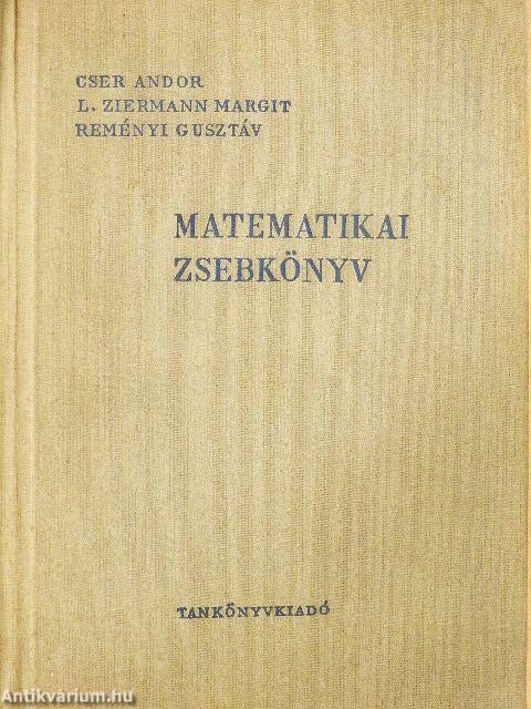 Matematikai zsebkönyv